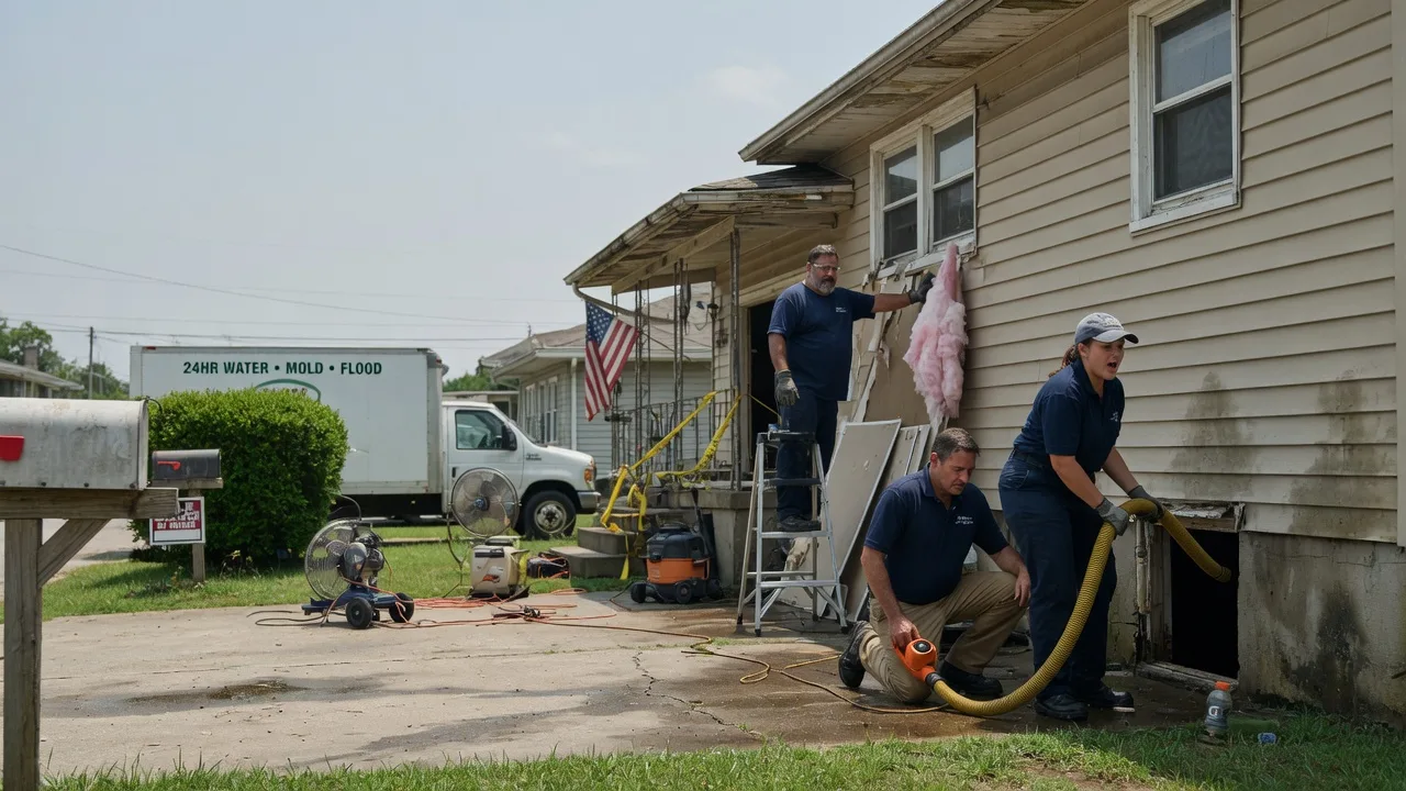 Water Damage Repair in Jonesboro, LA near me